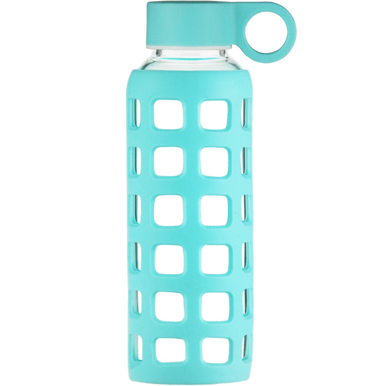 Rioware® Purifa Borosilicate Glass Water Bottle with Silicon Sleeve (7