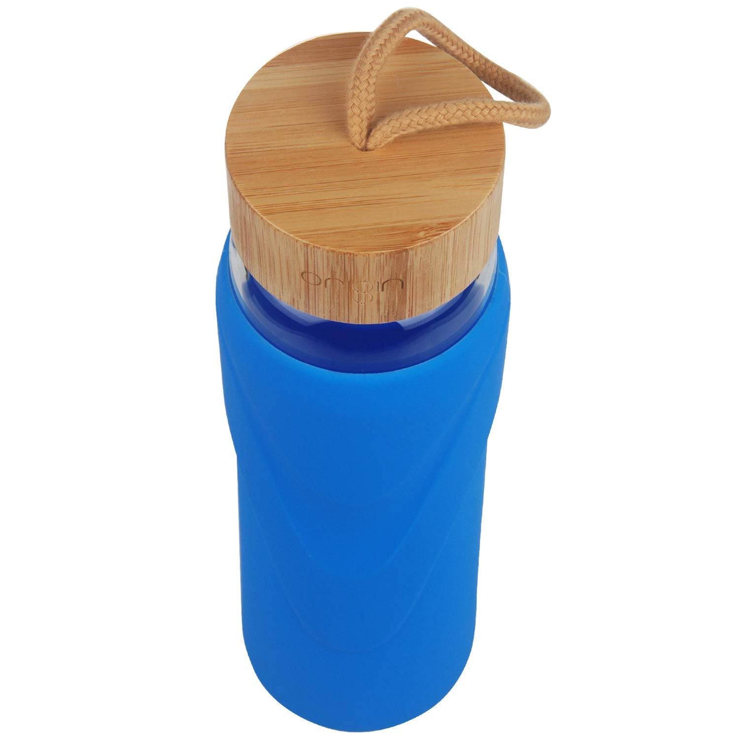 Engraved Glass Water Bottle With Bamboo Lid,glass Bottle With Silicon  Sleeve,boss Mom Water Bottle, 